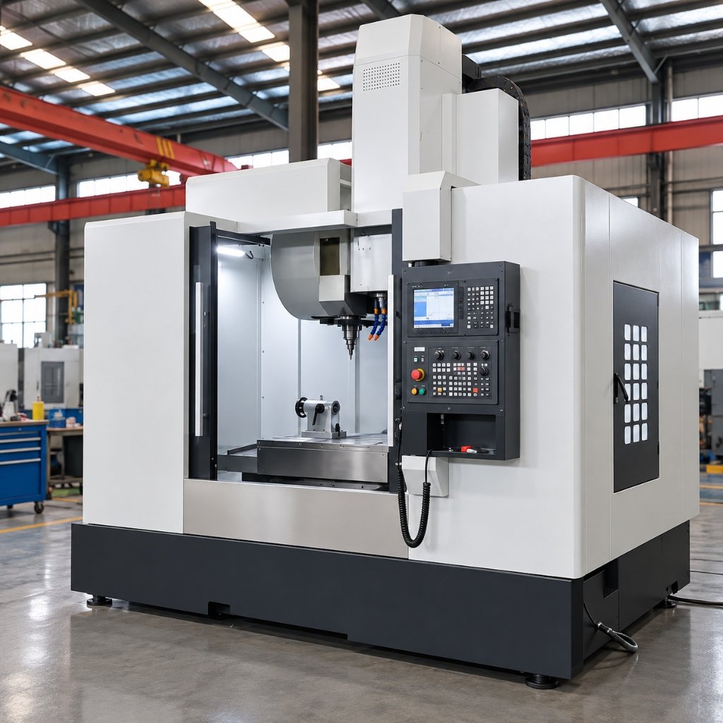 4-Axis Rotary Indexing Fixture CNC Station